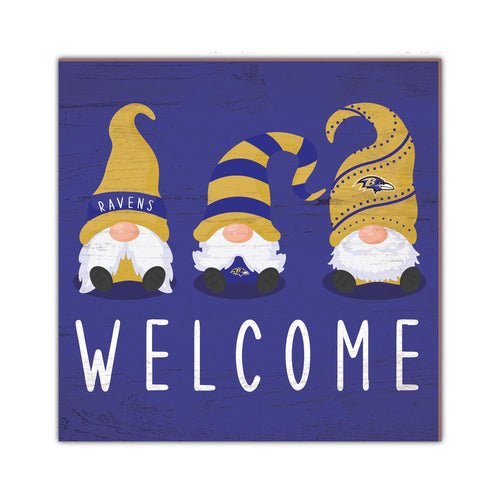 Wholesale NFL2089-Welcome Gnomes 10x10 / N2089-Baltimore Ravens