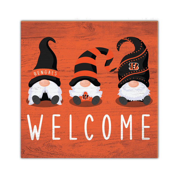 Wholesale NFL2089-Welcome Gnomes 10x10 / N2089-Cincinnati Bengals