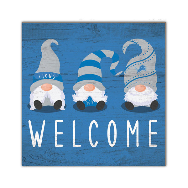 Wholesale NFL2089-Welcome Gnomes 10x10 / N2089-Detroit Lions