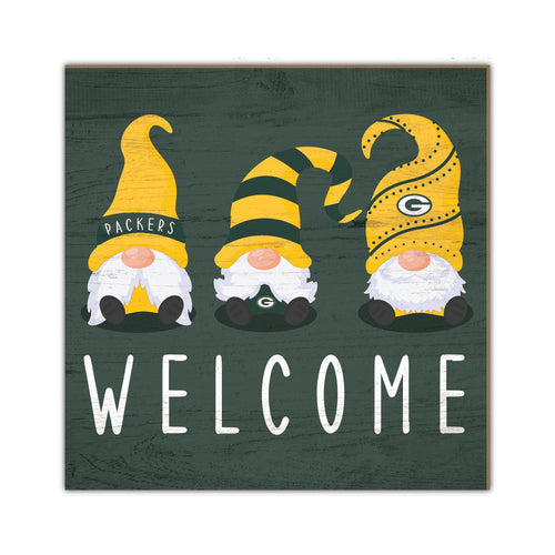 Wholesale NFL2089-Welcome Gnomes 10x10 / N2089-Green Bay Packers