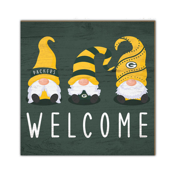 Wholesale NFL2089-Welcome Gnomes 10x10 / N2089-Green Bay Packers