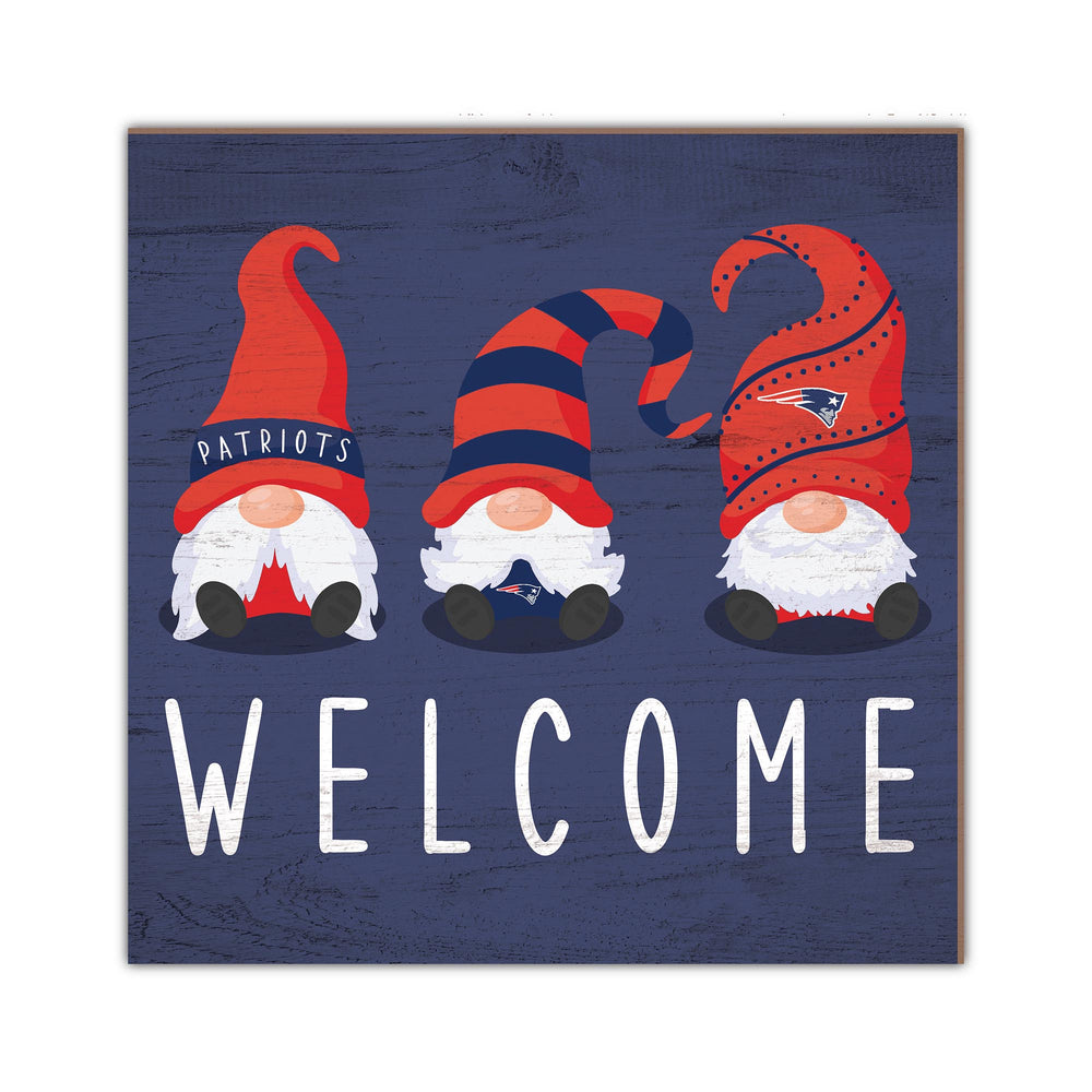 Wholesale NFL2089-Welcome Gnomes 10x10 / N2089-New England Patriots