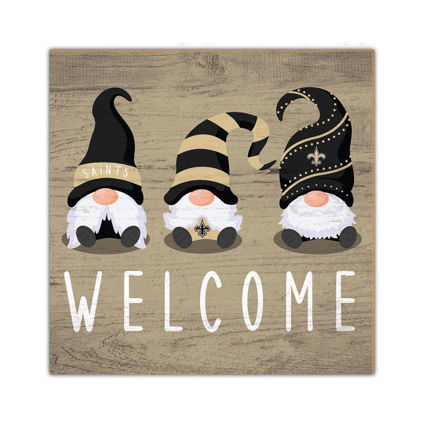 Wholesale NFL2089-Welcome Gnomes 10x10 / N2089-New Orleans Saints