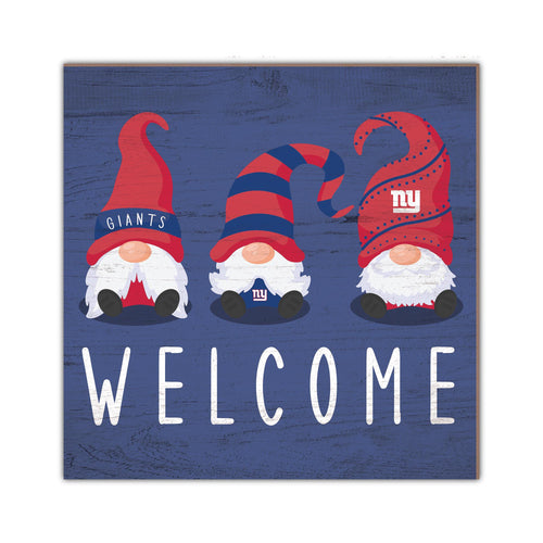 Wholesale NFL2089-Welcome Gnomes 10x10 / N2089-New York Giants