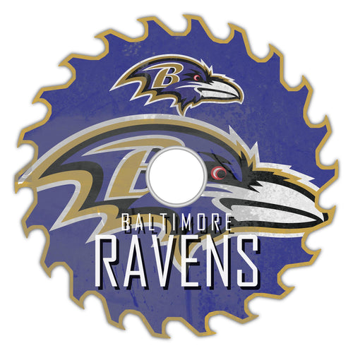 Wholesale NFL2090-Rustic Circular Saw 12in / N2090-Baltimore Ravens