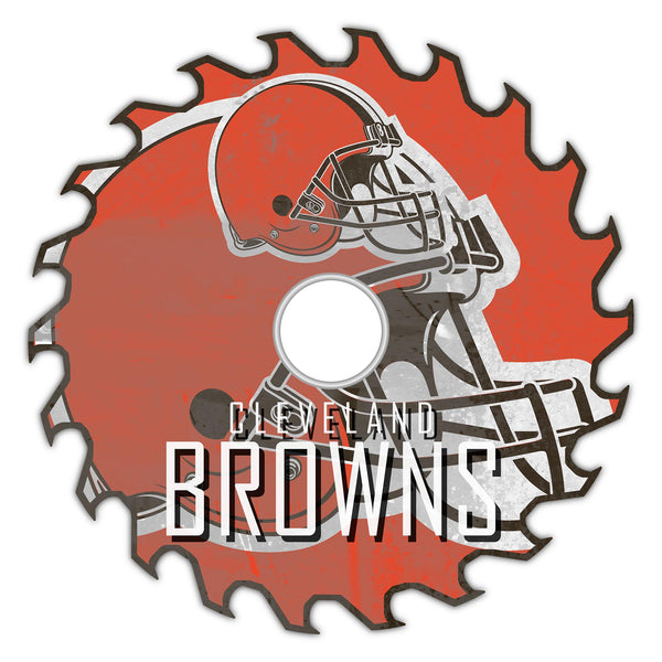 Wholesale NFL2090-Rustic Circular Saw 12in / N2090-Cleveland Browns