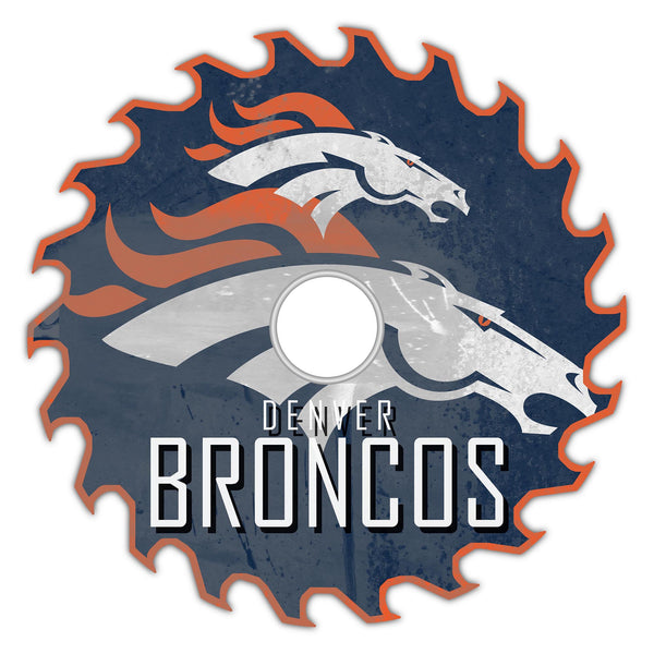 Wholesale NFL2090-Rustic Circular Saw 12in / N2090-Denver Broncos