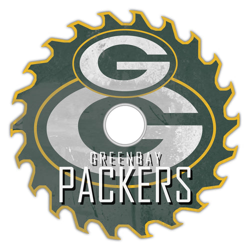Wholesale NFL2090-Rustic Circular Saw 12in / N2090-Green Bay Packers