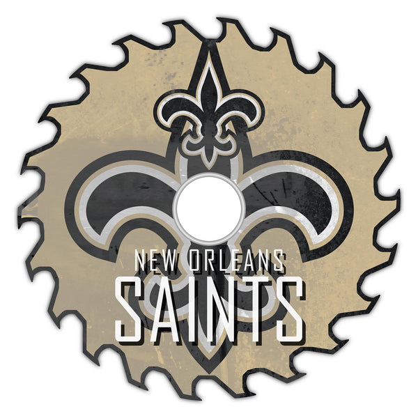 Wholesale NFL2090-Rustic Circular Saw 12in / N2090-New Orleans Saints