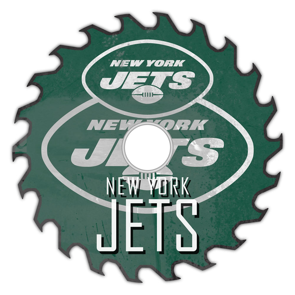 Wholesale NFL2090-Rustic Circular Saw 12in / N2090-New York Jets