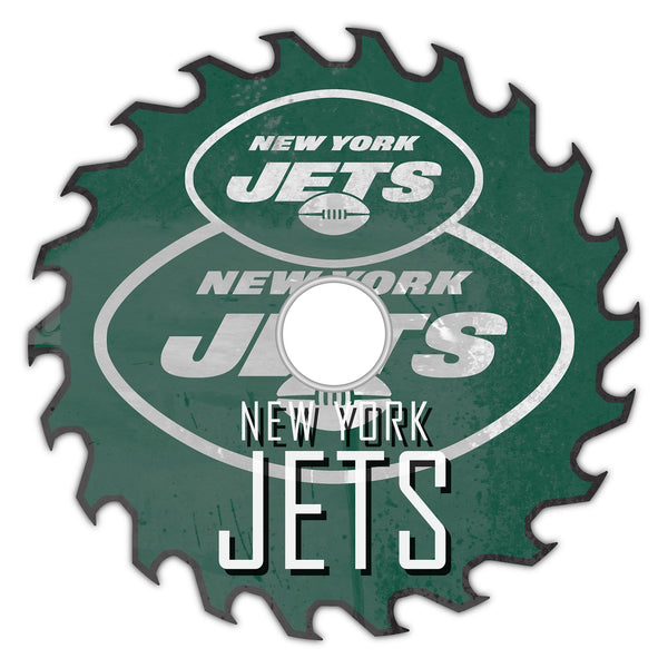 Wholesale NFL2090-Rustic Circular Saw 12in / N2090-New York Jets