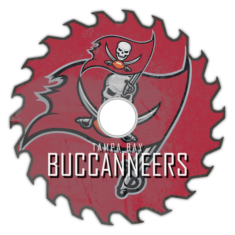 Wholesale NFL2090-Rustic Circular Saw 12in / N2090-Tampa Bay Buccaneers