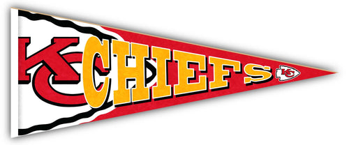 Wholesale NFL2092-Rising Pennant 24in / N2092-Kansas City Chiefs