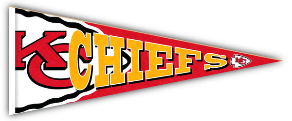 Wholesale NFL2092-Rising Pennant 24in / N2092-Kansas City Chiefs