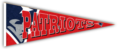 Wholesale NFL2092-Rising Pennant 24in / N2092-New England Patriots