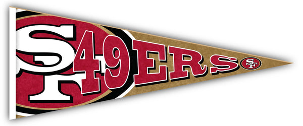 Wholesale NFL2092-Rising Pennant 24in / N2092-San Francisco 49ers