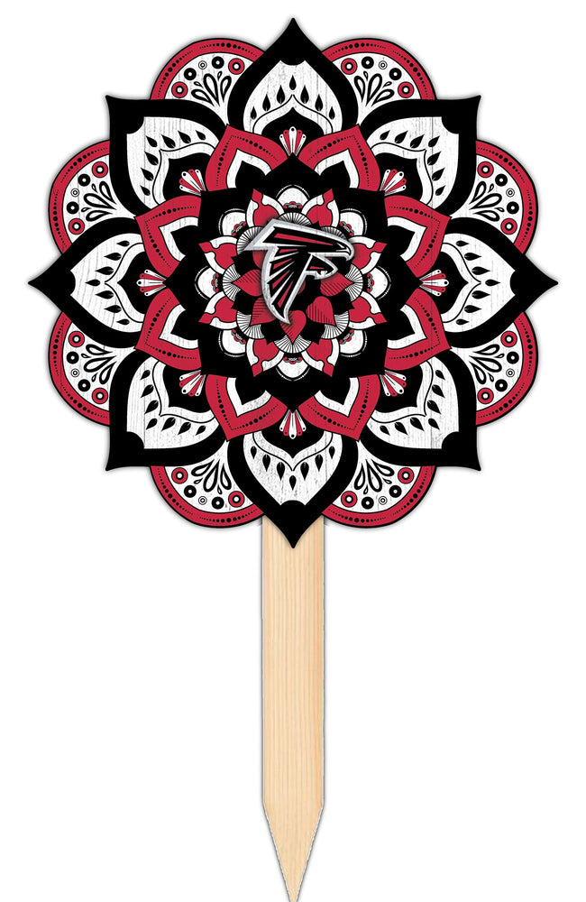 Wholesale NFL2095-Mandala Yard Stake / N2095-Atlanta Falcons