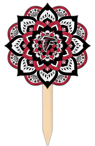 Wholesale NFL2095-Mandala Yard Stake / N2095-Atlanta Falcons