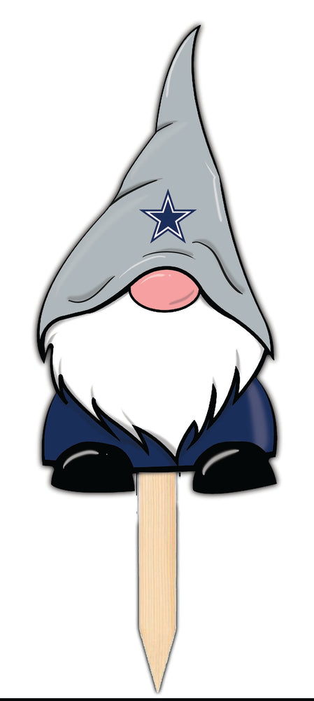 Wholesale NFL2100-Gnome Yard Stake 12in / N2100-Dallas Cowboys