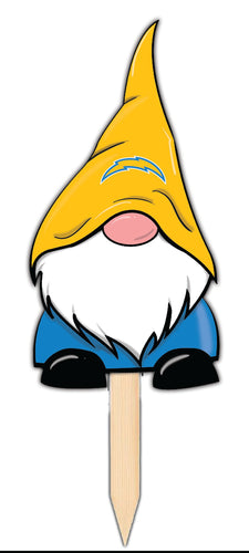 Wholesale NFL2100-Gnome Yard Stake 12in / N2100-Los Angeles Chargers