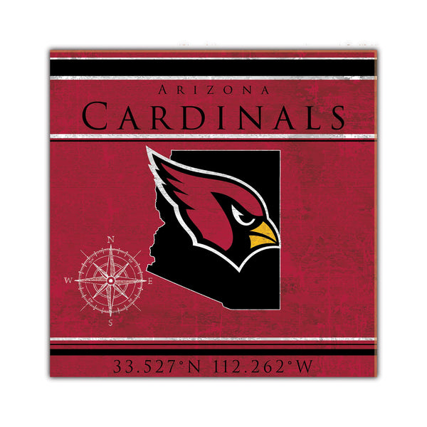 Wholesale NFL2105-Coordinates 10x10 / N2105-Arizona Cardinals