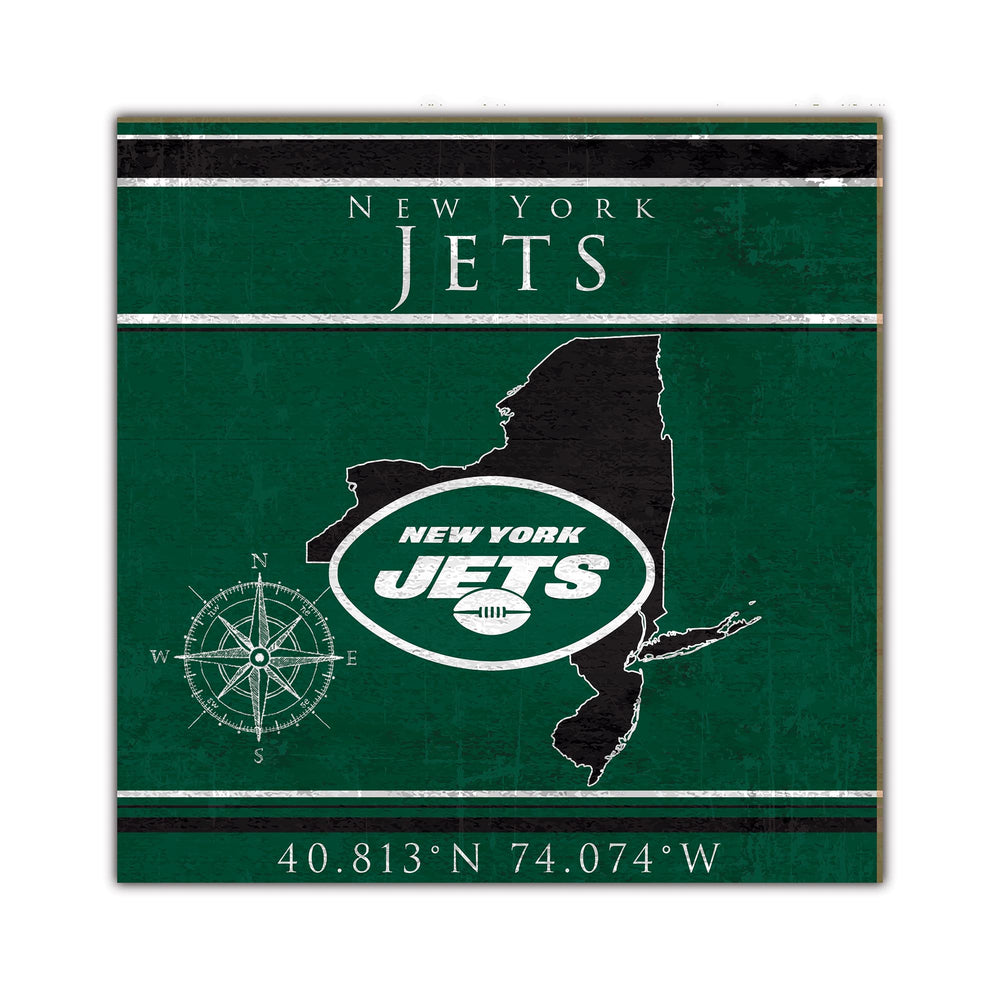Wholesale NFL2105-Coordinates 10x10 / N2105-New York Jets