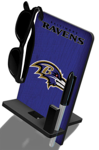 Wholesale NFL2117-4 in 1 Desktop Phone Stand / N2117-Baltimore Ravens