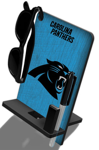 Wholesale NFL2117-4 in 1 Desktop Phone Stand / N2117-Carolina Panthers