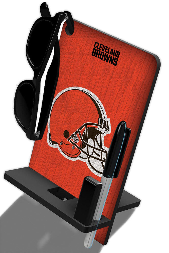 Wholesale NFL2117-4 in 1 Desktop Phone Stand / N2117-Cleveland Browns