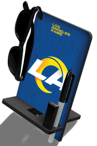 Wholesale NFL2117-4 in 1 Desktop Phone Stand / N2117-Los Angeles Rams