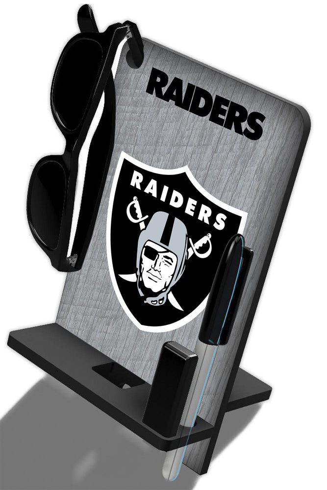 Wholesale NFL2117-4 in 1 Desktop Phone Stand / N2117-Las Vegas Raiders