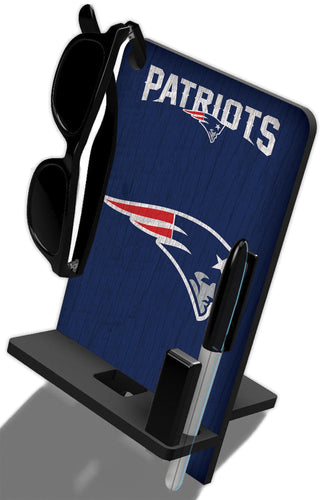 Wholesale NFL2117-4 in 1 Desktop Phone Stand / N2117-New England Patriots