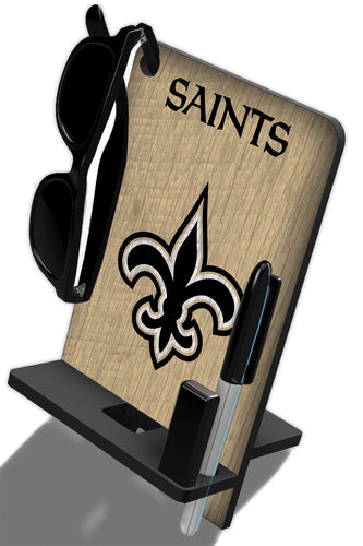 Wholesale NFL2117-4 in 1 Desktop Phone Stand / N2117-New Orleans Saints