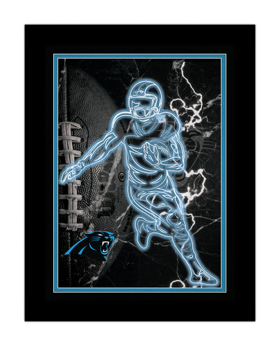 Wholesale NFL2128-Neon Player 12x16 / N2128-Carolina Panthers