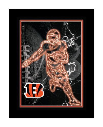 Wholesale NFL2128-Neon Player 12x16 / N2128-Cincinnati Bengals