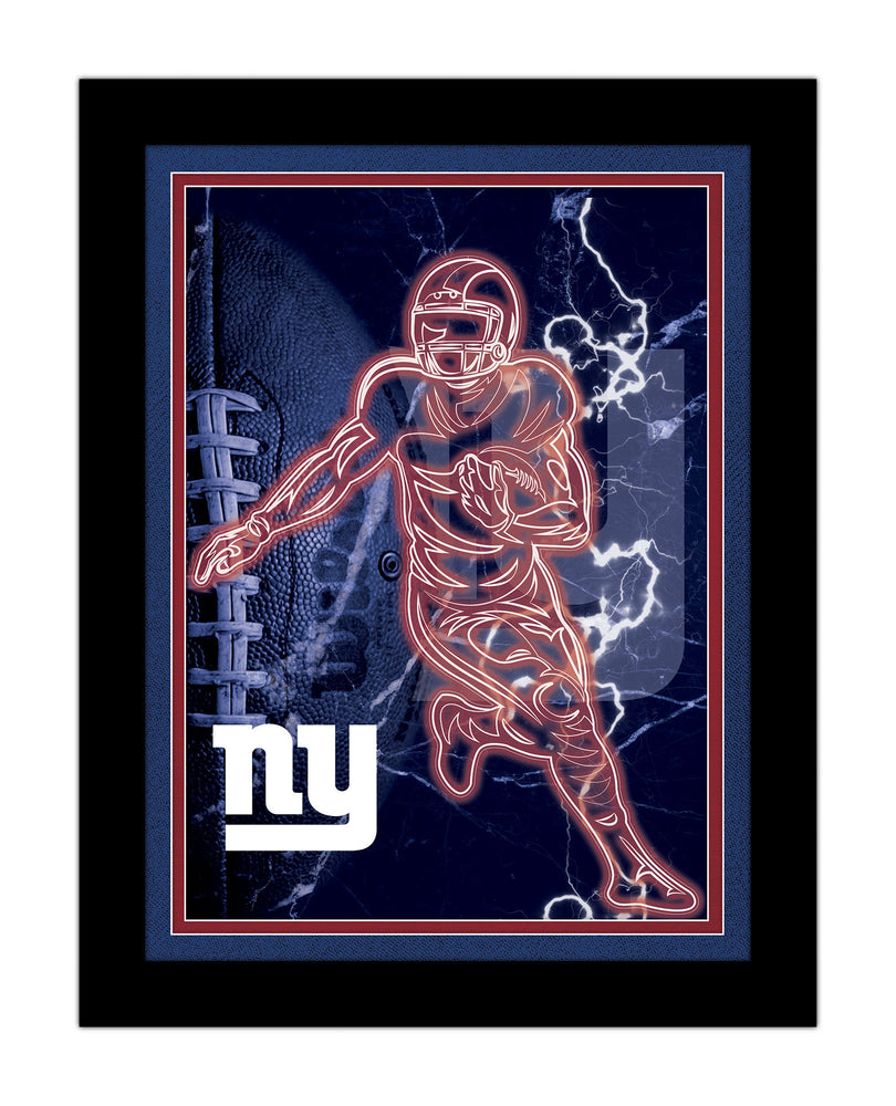 Wholesale NFL2128-Neon Player 12x16 / N2128-New York Giants