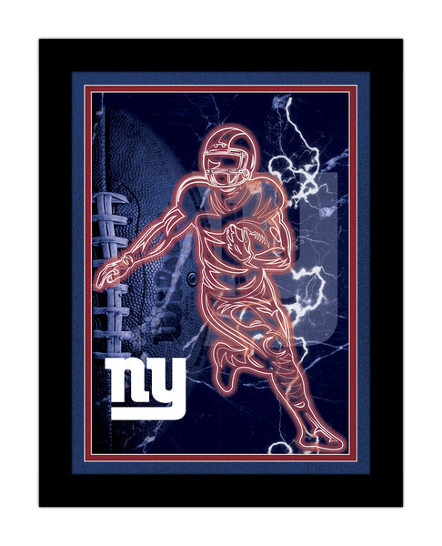 Wholesale NFL2128-Neon Player 12x16 / N2128-New York Giants