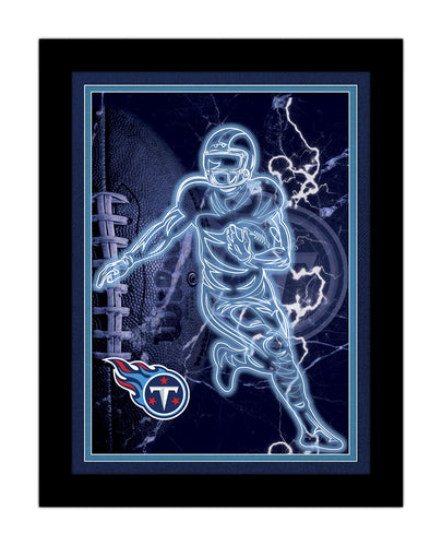 Wholesale NFL2128-Neon Player 12x16 / N2128-Tennessee Titans