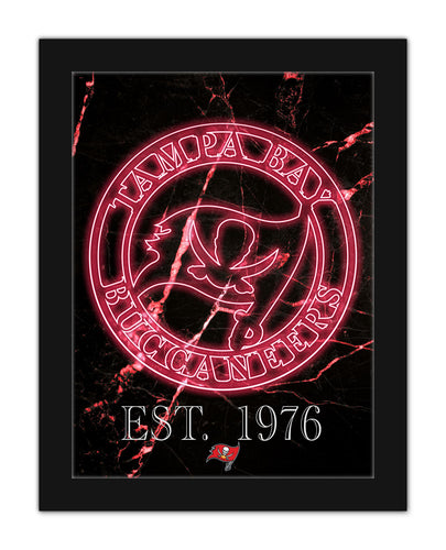 Wholesale NFL2129-Neon Circle Logo 12x16 / N2129-Tampa Bay Buccaneers