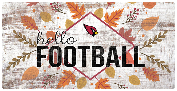 Wholesale NFL2136-Hello Football 6x12 (1) / N2136-Arizona Cardinals