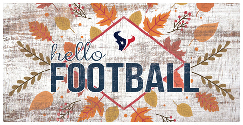 Wholesale NFL2136-Hello Football 6x12 (1) / N2136-Houston Texans