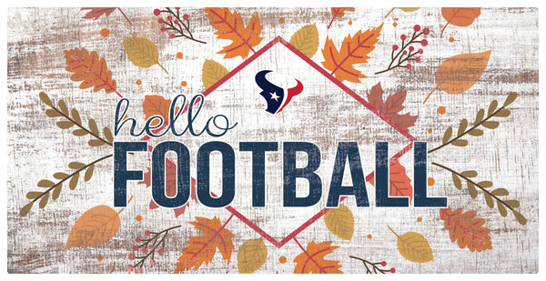 Wholesale NFL2136-Hello Football 6x12 (1) / N2136-Houston Texans