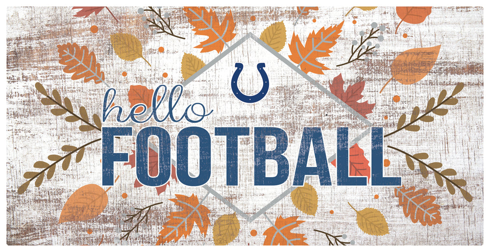 Wholesale NFL2136-Hello Football 6x12 (1) / N2136-Indianapolis Colts