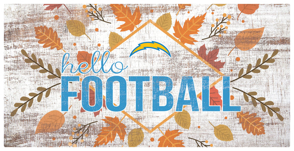 Wholesale NFL2136-Hello Football 6x12 (1) / N2136-Los Angeles Chargers