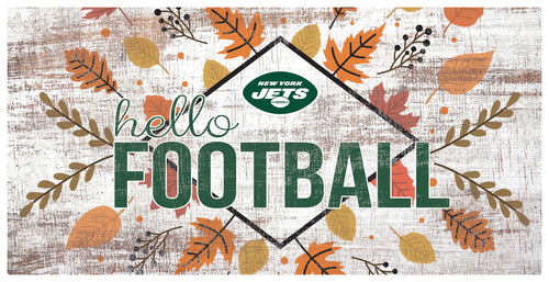 Wholesale NFL2136-Hello Football 6x12 (1) / N2136-New York Jets