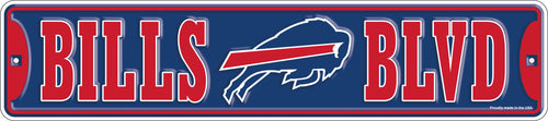 Wholesale NFL2151-Team Boulevard Metal 4x18 / N2151-Buffalo Bills