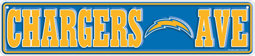 Wholesale NFL2151-Team Boulevard Metal 4x18 / N2151-Los Angeles Chargers