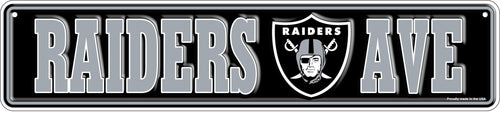 Wholesale NFL2151-Team Boulevard Metal 4x18 / N2151-Las Vegas Raiders