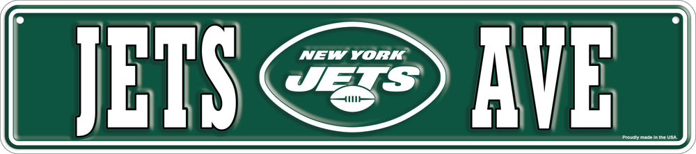 Wholesale NFL2151-Team Boulevard Metal 4x18 / N2151-New York Jets