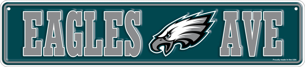 Wholesale NFL2151-Team Boulevard Metal 4x18 / N2151-Philadelphia Eagles